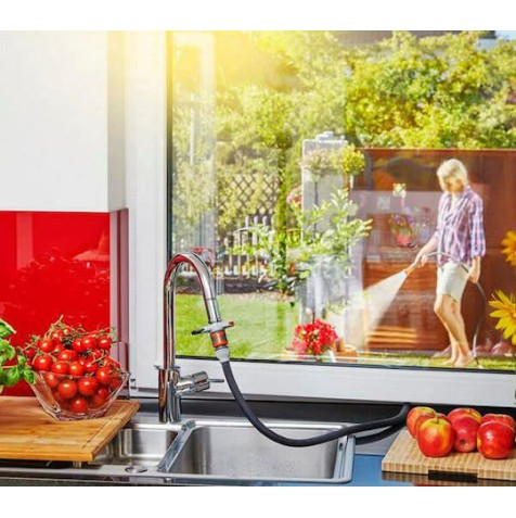 Gardena 18210-20 Ρακόρ Βρύσης Γκρι