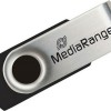 MediaRange 16GB USB 2.0 Stick Ασημί