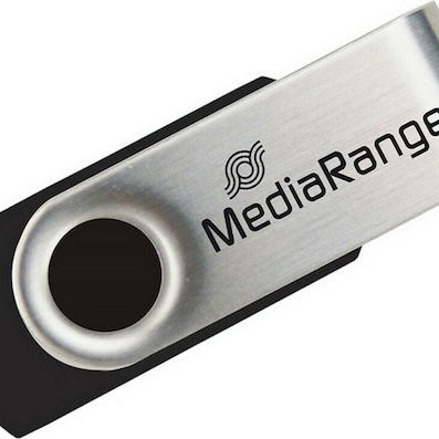 MediaRange 16GB USB 2.0 Stick Ασημί