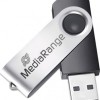 MediaRange 16GB USB 2.0 Stick Ασημί