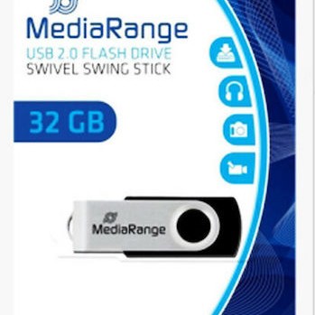 MediaRange MR911 32GB USB 2.0 Black/Silver