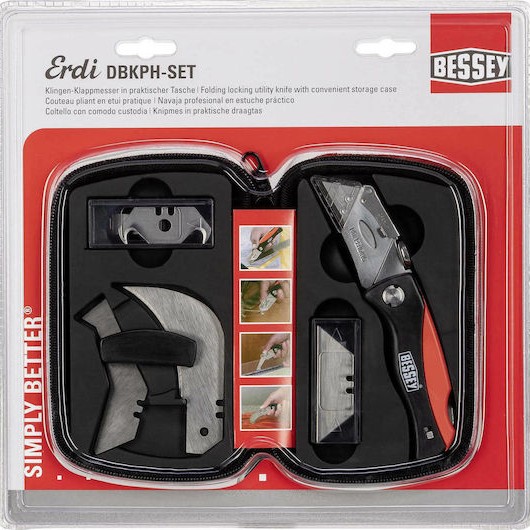 Bessey Κοπίδι Φαλτσέτα με Πλαστικό Σώμα Κόκκινο