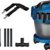 Bosch GAS 18V-10 L Επαναφορτιζόμενη Σκούπα Υγρών / Στερεών Χωρίς Φορτιστή και Μπαταρία με Ανοξείδωτο Κάδο 10lt