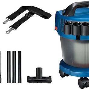 Bosch GAS 18V-10 L Επαναφορτιζόμενη Σκούπα Υγρών / Στερεών Χωρίς Φορτιστή και Μπαταρία με Ανοξείδωτο Κάδο 10lt