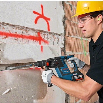 Bosch GBH 18V-26 F Professional Κρουστικό Σκαπτικό Πιστολέτο Μπαταρίας Brushless 18V Solo με Υποδοχή SDS Plus / Ταχείας