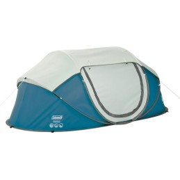 Coleman Galiano 4 Σκηνή Camping Pop Up Μπλε 3 Εποχών για 4 Άτομα 280x200x100εκ.