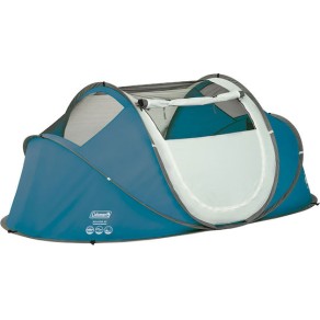 Coleman Galiano 4 Σκηνή Camping Pop Up Μπλε 3 Εποχών για 4 Άτομα 280x200x100εκ.