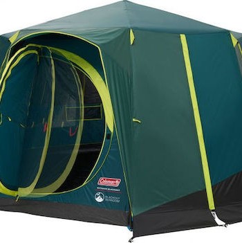 Coleman Octagon BlackOut Χειμερινή Σκηνή Camping Χακί με Διπλό Πανί για 8 Άτομα 396x386x208εκ.