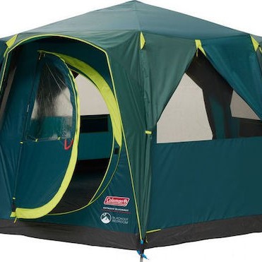 Coleman Octagon BlackOut Χειμερινή Σκηνή Camping Χακί με Διπλό Πανί για 8 Άτομα 396x386x208εκ.