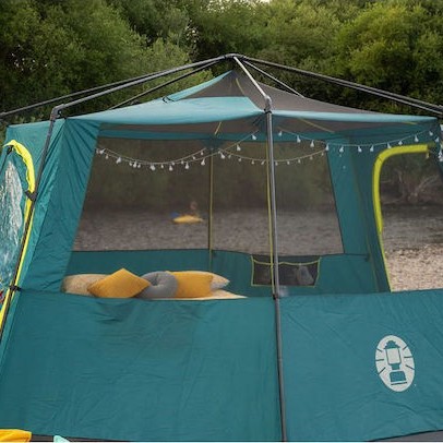 Coleman Octagon BlackOut Χειμερινή Σκηνή Camping Χακί με Διπλό Πανί για 8 Άτομα 396x386x208εκ.