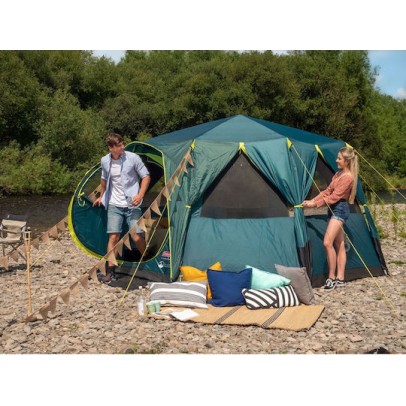 Coleman Octagon BlackOut Χειμερινή Σκηνή Camping Χακί με Διπλό Πανί για 8 Άτομα 396x386x208εκ.