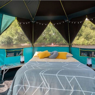 Coleman Octagon BlackOut Χειμερινή Σκηνή Camping Χακί με Διπλό Πανί για 8 Άτομα 396x386x208εκ.