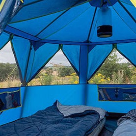 Coleman OctaGo Σκηνή Camping Μπλε με Διπλό Πανί 3 Εποχών για 3 Άτομα 293x270x147εκ.