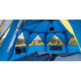 Coleman OctaGo Σκηνή Camping Μπλε με Διπλό Πανί 3 Εποχών για 3 Άτομα 293x270x147εκ.