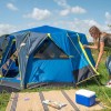 Coleman OctaGo Σκηνή Camping Μπλε με Διπλό Πανί 3 Εποχών για 3 Άτομα 293x270x147εκ.