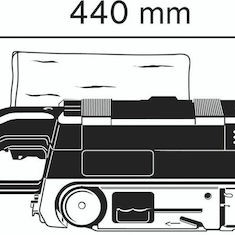 Bosch GBS 75 AE Ταινιολειαντήρας 750W με Ρύθμιση Ταχύτητας