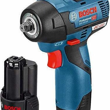 Bosch GDS 12V-115 Μπουλονόκλειδο Μπαταρίας 12V Solo με Υποδοχή 3/8