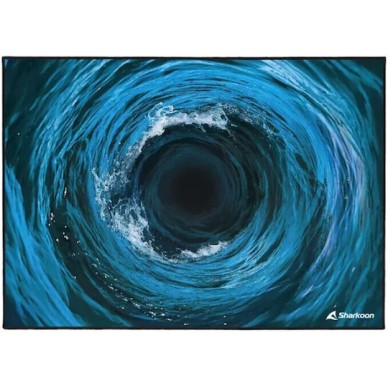 Sharkoon Sfm12 Μαύρος Μαύρο Μπλε Λευκός Άσπρος Πολυεστέρας Σιλικόνη