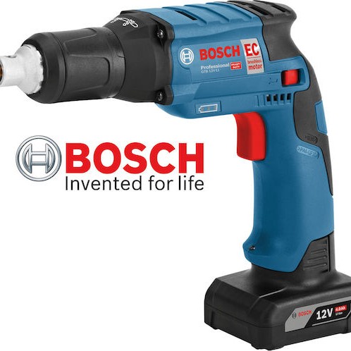 Bosch GTB 12V-11 Κατσαβίδι Γυψοσανίδας Μπαταρίας Solo Brushless 12V