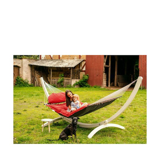 Amazonas Fat Αιώρα Διπλή Υφασμάτινη Red 237x146εκ.