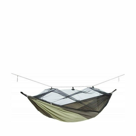 Amazonas Moskito Traveller Thermo XXL Αιώρα Αλεξίπτωτο Υφασμάτινη Μπεζ 240x64εκ.