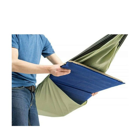 Amazonas Moskito Traveller Thermo XXL Αιώρα Αλεξίπτωτο Υφασμάτινη Μπεζ 240x64εκ.