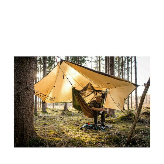 Amazonas Adventure Hero XXL Αιώρα Αλεξίπτωτο Διπλή Υφασμάτινη Πορτοκαλί 305x160εκ.