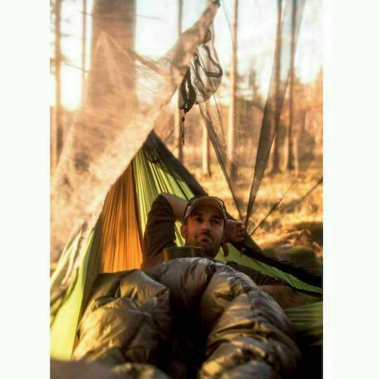 Amazonas Adventure Hero XXL Αιώρα Αλεξίπτωτο Διπλή Υφασμάτινη Πορτοκαλί 305x160εκ.