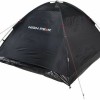 High Peak Monodome Σκηνή Camping Igloo Μαύρη 3 Εποχών για 4 Άτομα 240x210x130εκ.