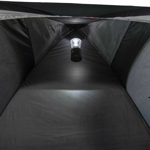 High Peak Monodome Σκηνή Camping Igloo Μαύρη 3 Εποχών για 4 Άτομα 240x210x130εκ.