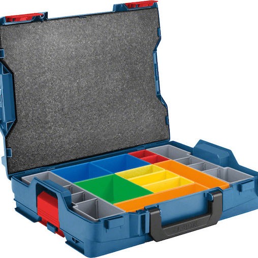 Bosch L-Boxx 102 Ταμπακιέρα Εργαλείων 12 Θέσεων με Αφαιρούμενα Κουτιά Πολύχρωμη 44.2x35.7x11.7εκ.