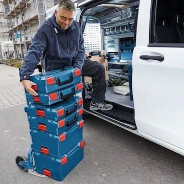 Bosch L-Boxx 102 Ταμπακιέρα Εργαλείων 12 Θέσεων με Αφαιρούμενα Κουτιά Πολύχρωμη 44.2x35.7x11.7εκ.