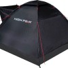 High Peak Beaver 3 Σκηνή Camping Igloo Μαύρη 3 Εποχών για 3 Άτομα 200x180x120εκ.