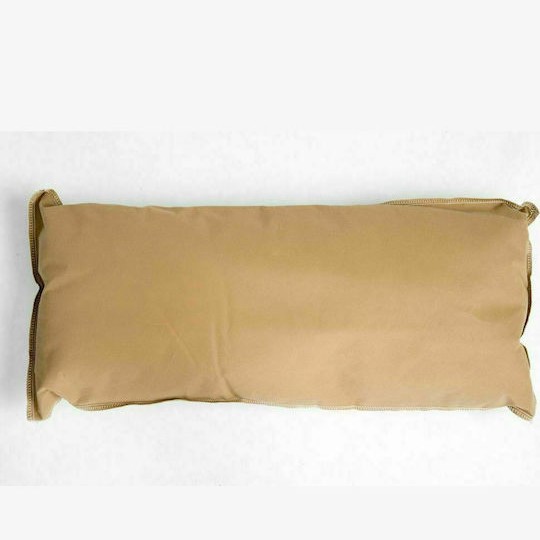 Lounge Κρεμαστή Κούνια Πολυθρόνα με Μαξιλάρι Ξύλινη Creme Αντοχής έως 120kg Μ73xΠ117xΥ116cm