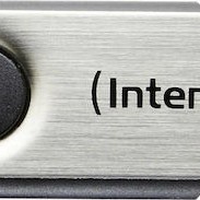 Intenso Basic Line 64GB USB 2.0 Stick Μαύρο