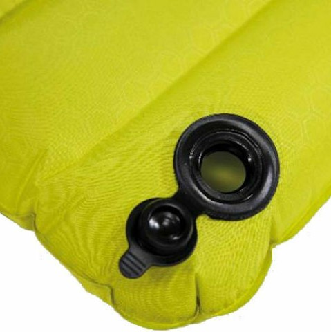 High Peak Dallas Twin Διπλό Υπόστρωμα Camping 194x138cm Πάχους 10cm Κίτρινο