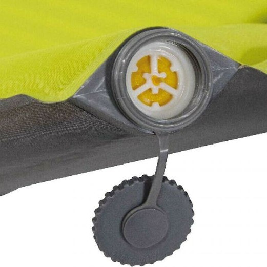 High Peak Oregon XL Αυτοφούσκωτο Μονό Υπόστρωμα Camping 150x63cm Πάχους 5cm Κίτρινο