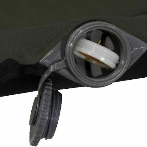 High Peak Kodiak XL Αυτοφούσκωτο Μονό Υπόστρωμα Camping 150x63cm Πάχους 8cm Μαύρο