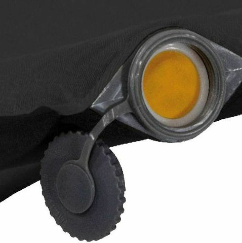 High Peak Kodiak XL Αυτοφούσκωτο Μονό Υπόστρωμα Camping 150x63cm Πάχους 8cm Μαύρο