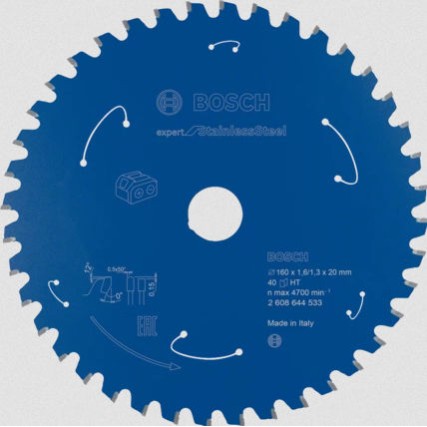 Bosch Δίσκος Κοπής Ξύλου 160mm