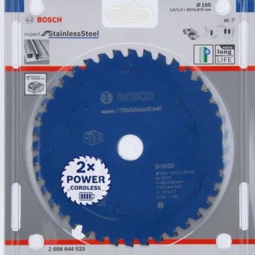 Bosch Δίσκος Κοπής Ξύλου 160mm