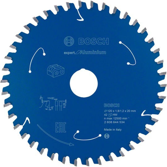 Bosch Δίσκος Κοπής Ξύλου 120mm 2608644534