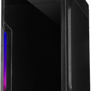 Inter-Tech B-42 RGB Gaming Midi Tower Κουτί Υπολογιστή Μαύρο