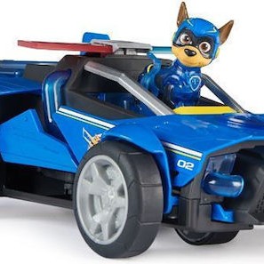 Spin Master The Mighty Movie Αυτοκινητάκι Chase Mighty Transforming Cruiser για 3+ Ετών