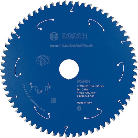 Bosch Δίσκος Κοπής για Πάνελ 210mm 2608644551