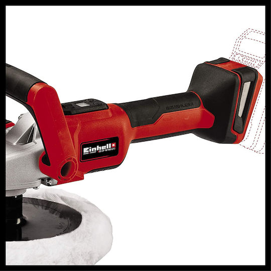 Einhell CE-CP 18/180 Li E-Solo Περιστροφικός Αλοιφαδόρος Brushless 18V Solo με Ταχύτητα 500-3000rpm & Ρύθμιση Στροφών