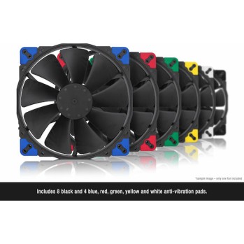 Noctua NF-A20 chromax.black.swap Case Fan 200mm με Σύνδεση 4-Pin PWM