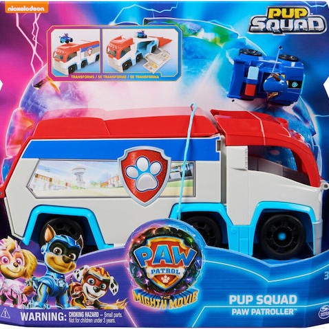 Spin Master The Mighty Movie Αυτοκινητάκι Paw Patrol Pup Squad Paw Patroller για 3+ Ετών