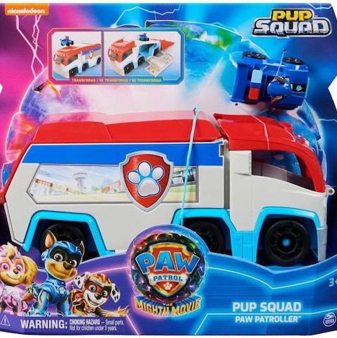 Spin Master The Mighty Movie Αυτοκινητάκι Paw Patrol Pup Squad Paw Patroller για 3+ Ετών