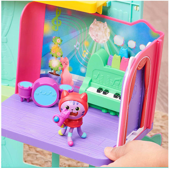 Spin Master Παιχνίδι Μινιατούρα Gabby´s Dollhouse Daniel James Catnip' Groovy Music Room για 3+ Ετών